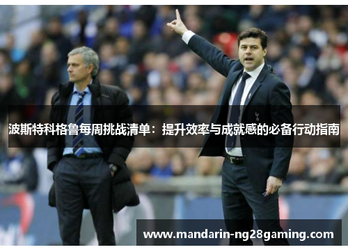 波斯特科格鲁每周挑战清单：提升效率与成就感的必备行动指南