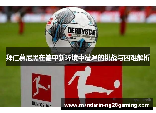 拜仁慕尼黑在德甲新环境中遭遇的挑战与困难解析