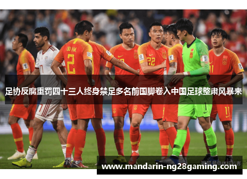足协反腐重罚四十三人终身禁足多名前国脚卷入中国足球整肃风暴来